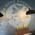 Beer tasting at Dog's Rose Brewing