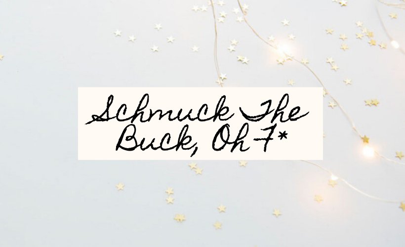 Funny Christmas Book Schmuck The Buck