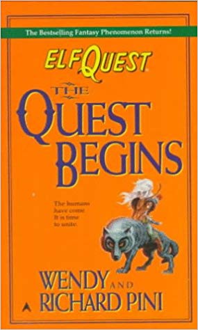 Inspiring Books For Authors ElfQuest: The Quest Begins by Wendy and Richard Pini book cover