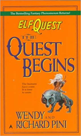 Inspiring Books For Authors ElfQuest: The Quest Begins by Wendy and Richard Pini book cover