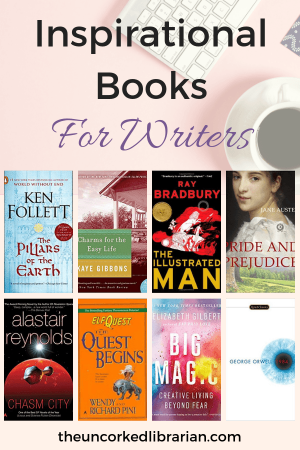 Inspirational Books For Writers From Indie Authors with 8 book covers