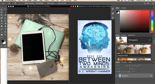 Photoshop Tutorial For Book Blogging Floating Windows