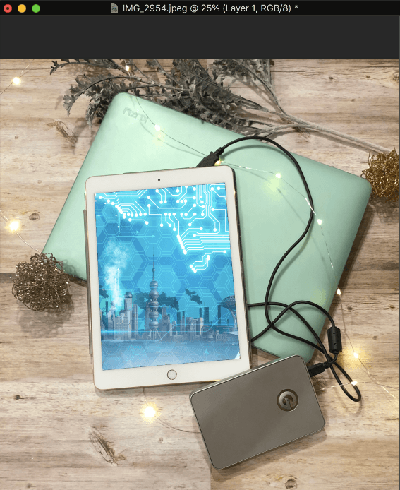 Photoshop Tutorial for book blogging Free Transform Tool