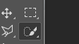 Screenshot of Adobe Photoshop quick selection tool with pen and lasso