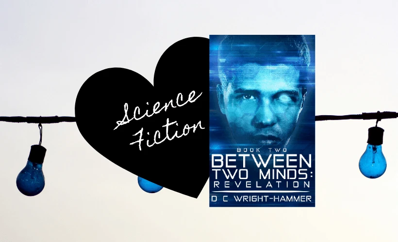 Between Two Minds Revelation Book Cover with black heart