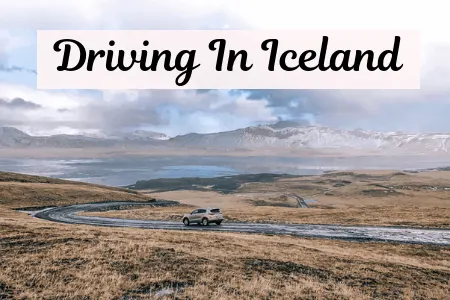 Driving In Iceland In The Winter
