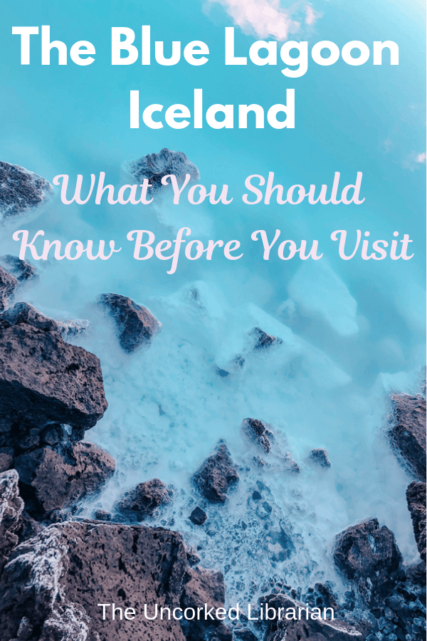 What you should know before you visit the Blue Lagoon Spa pin cover with blue water and black rocks