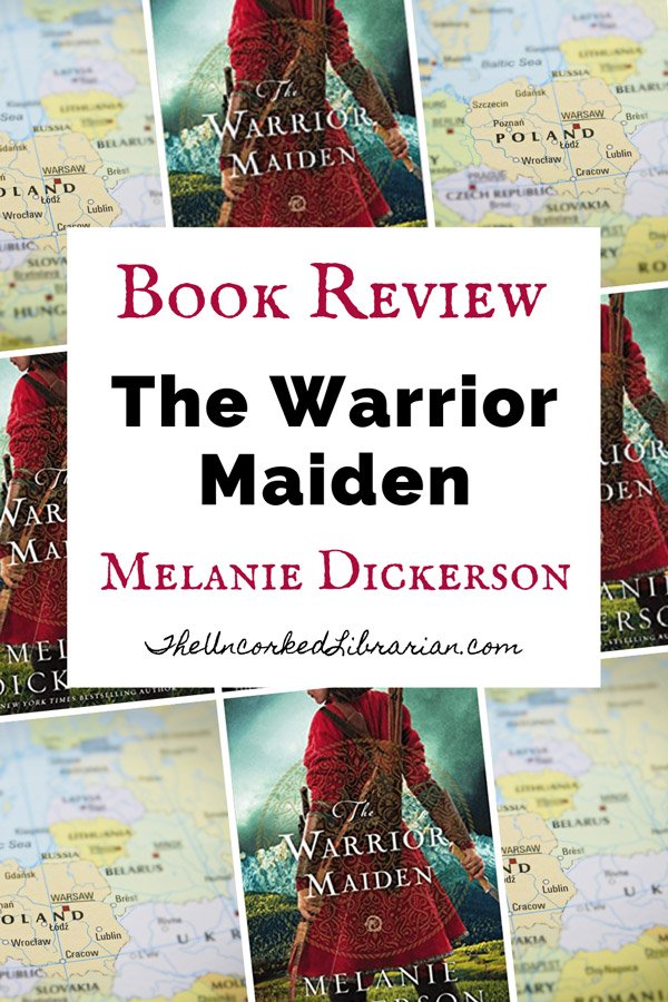 The Warrior Maiden by Melanie Dickerson Pinterest Pin With Book Cover