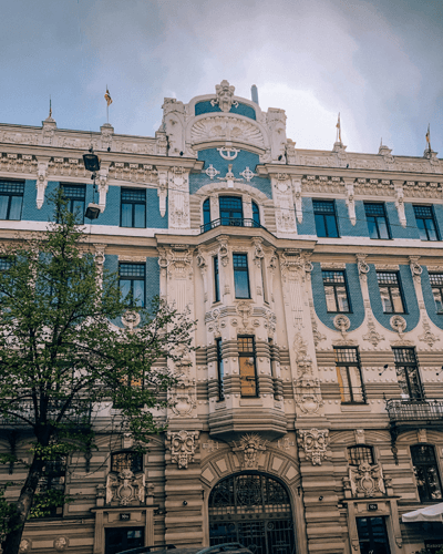 Baltics Itinerary Art Nouveau District Riga, Latvia