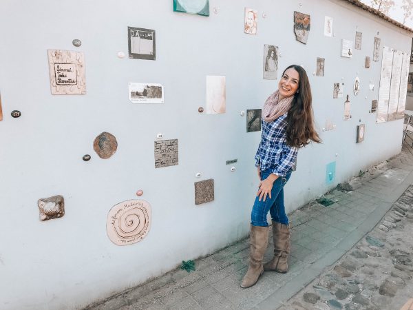 Baltics Road Trip Literary Street in Vilnius, Lithuania