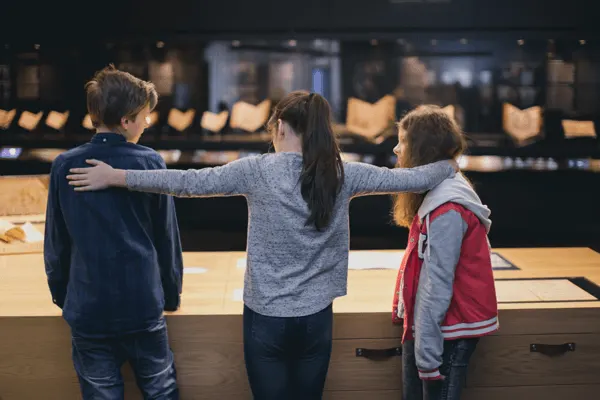 Children at the NLL in Riga Latvia