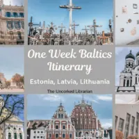 One Week Baltics Itinerary Collage