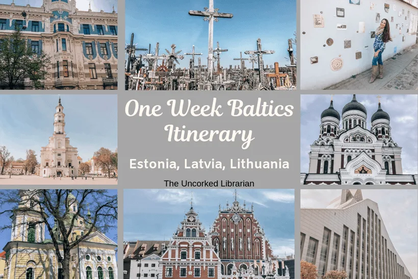 One Week Baltics Itinerary Collage