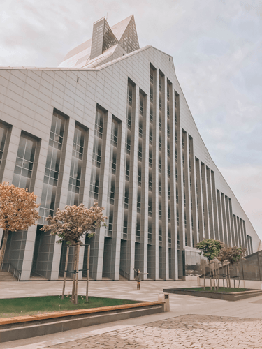 One Week In The Baltics Itinerary Latvian National Library