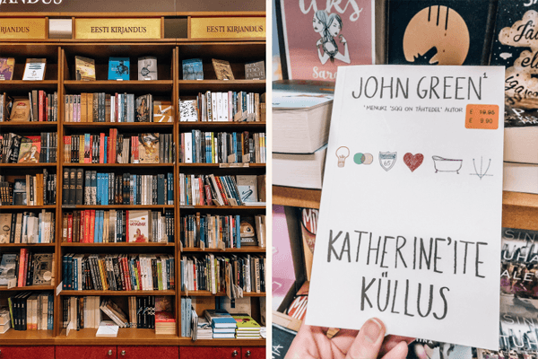 Rahva Raamat Bookstore in Tallinn, Estonia
