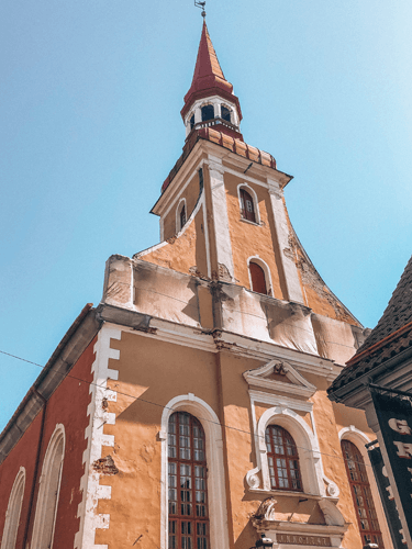 Saint Elizabeth's Church in Pärnu Estonia