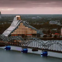 The National Library of Latvia in Riga