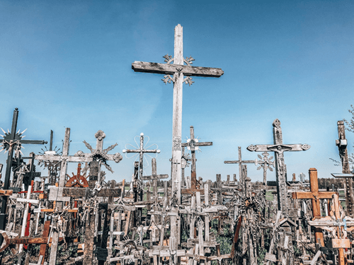 Week Long Baltics Itinerary Hill of Crosses