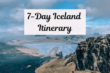 One week in Iceland driving itinerary 