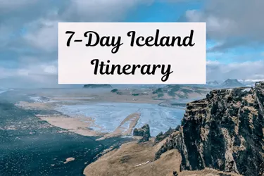 One week in Iceland driving itinerary
