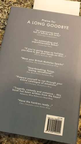 A Long Goodbye Book Cover