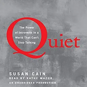 Best Audiobooks For Road Trips Quiet by Susan Cain book cover