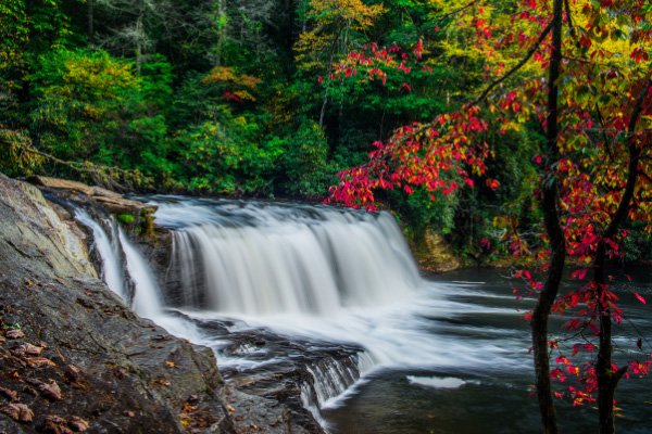 Hooker Falls at DuPont State Forest