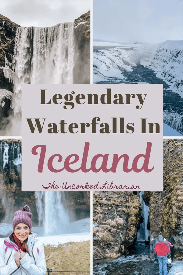 Legendary Southern Iceland Waterfalls Pin