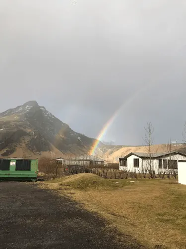 Southern Iceland Waterfalls Skogafoss Rainbows
