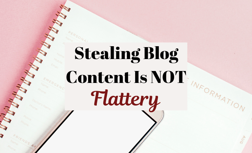 Stealing Blog Content