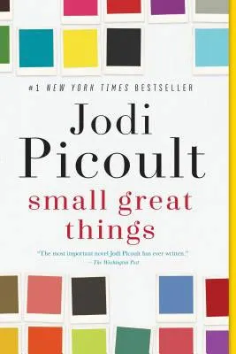Small Great Things by Jodi Picoult Book Cover with colorful squares