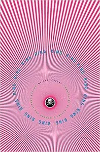 Best horror books The Ring by Koji Suzuki red book cover with lines yielding into a circle