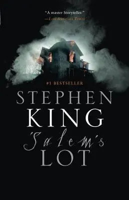 Salem's Lot by Stephen King book cover with gray house in fog