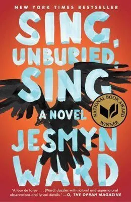 Fiction books about the deep south Sing Unburied Sing by Jesmyn Ward book cover
