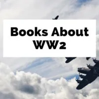 Books About WW2 and Best WW2 Books with vintage WW2 planes and clouds in sky