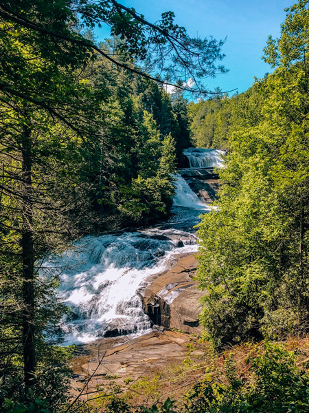 Triple Falls At DuPont State Forest