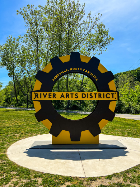 RAD Riverwalk sculpture