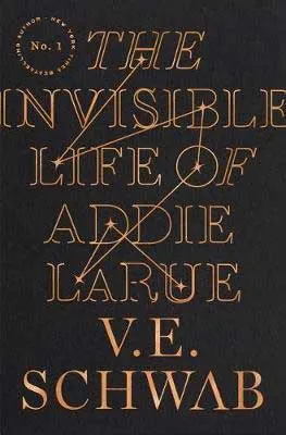 The Invisible Life of Addie Larue by V.E. Schwab black book cover