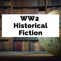 Best WW2 Historical Fiction Books with globe and old books