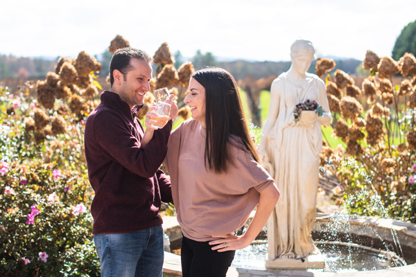Us at Burntshirt Vineyards