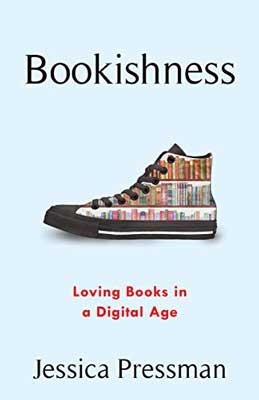 Bookishness by Jessica Pressman book cover with shoe with books on it