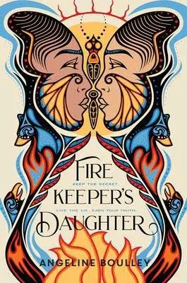 Firekeeper's Daughter by Angeline Boulley book cover with two faces looking into each other