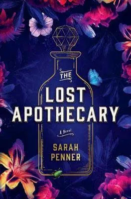 The Lost Apothecary by Sarah Penner purple book cover with bottle