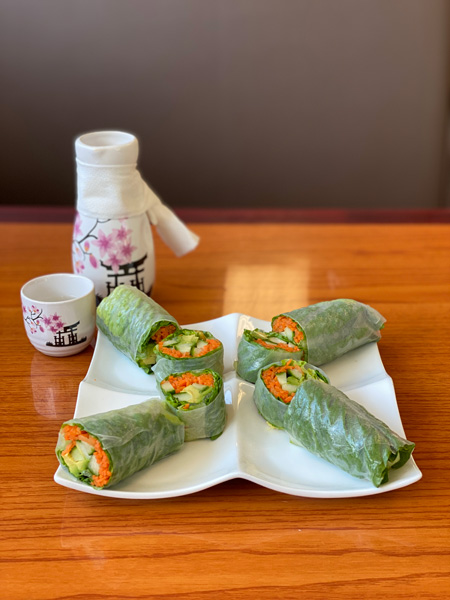 Mr. Sushi summer rolls