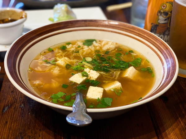Thai Pearl ginger soup
