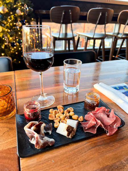 Montford Rooftop Bar charcuterie