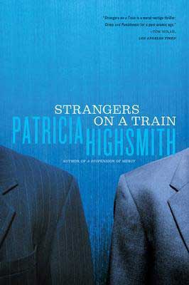 Strangers on a train by Patricia Highsmith book cover