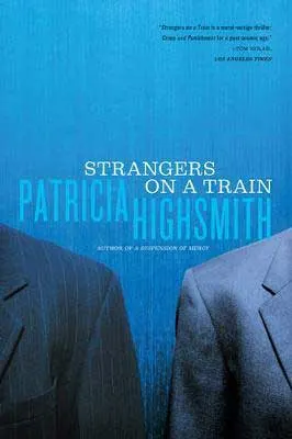 Strangers on a train by Patricia Highsmith book cover