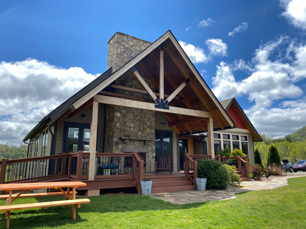 Addison Farms Vineyard tasting room