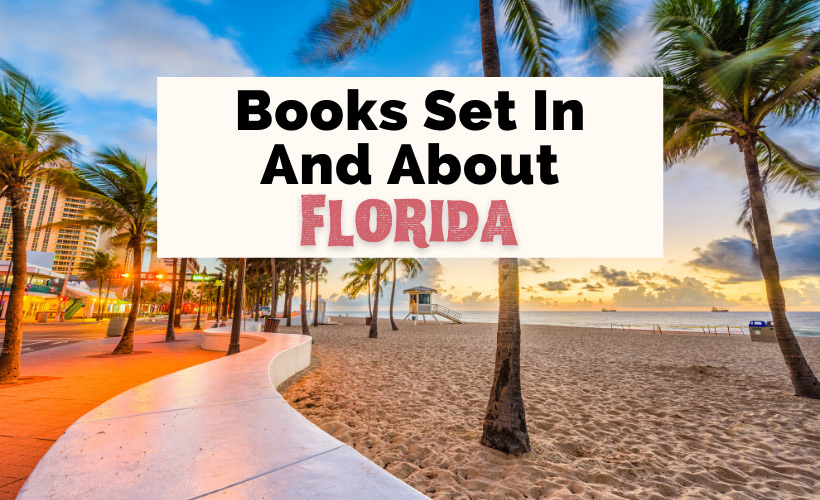 Books About Florida with palm trees, beach, buildings with lights, and sand in Fort Lauderdale, FL